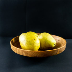 wooden fruit bowl