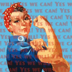 Yes We Can. Rosie the Riveter