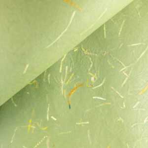 Green with Yellow Strips