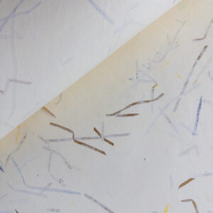 Ivory with Tan Strips