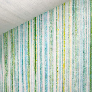 Turquoise and Green Stripes