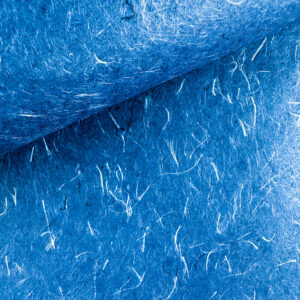 Navy Blue Banana Silk